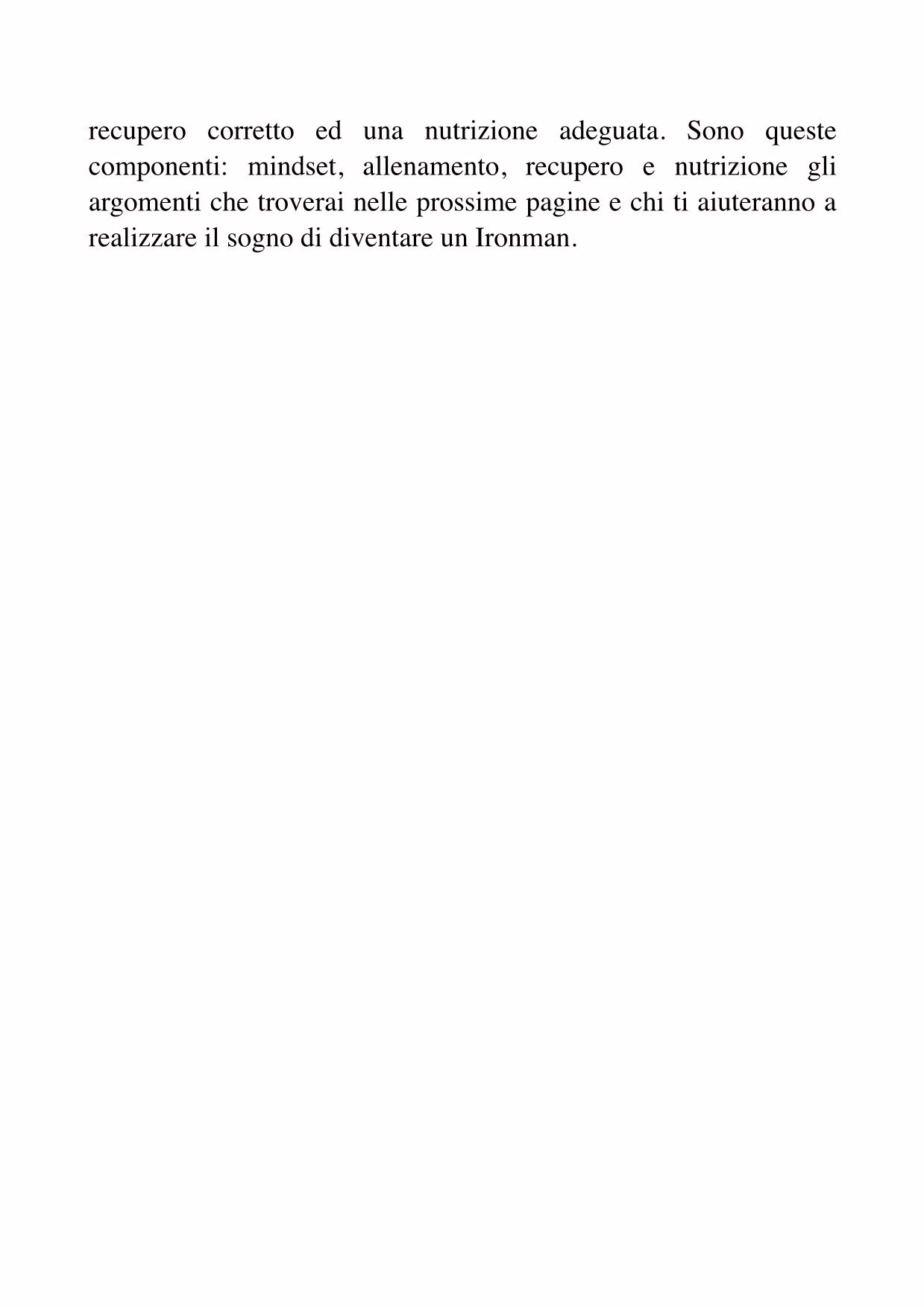 Ironman. Allenamento, nutrizione e preparazione mentale