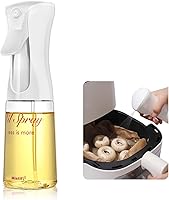 Vista 1 de Mistifi Botella de PET de 6.8 fl oz versión mejorada. Botella de spray de niebla fina para freidora de aire, aceite de oliva, aceite de aguacate