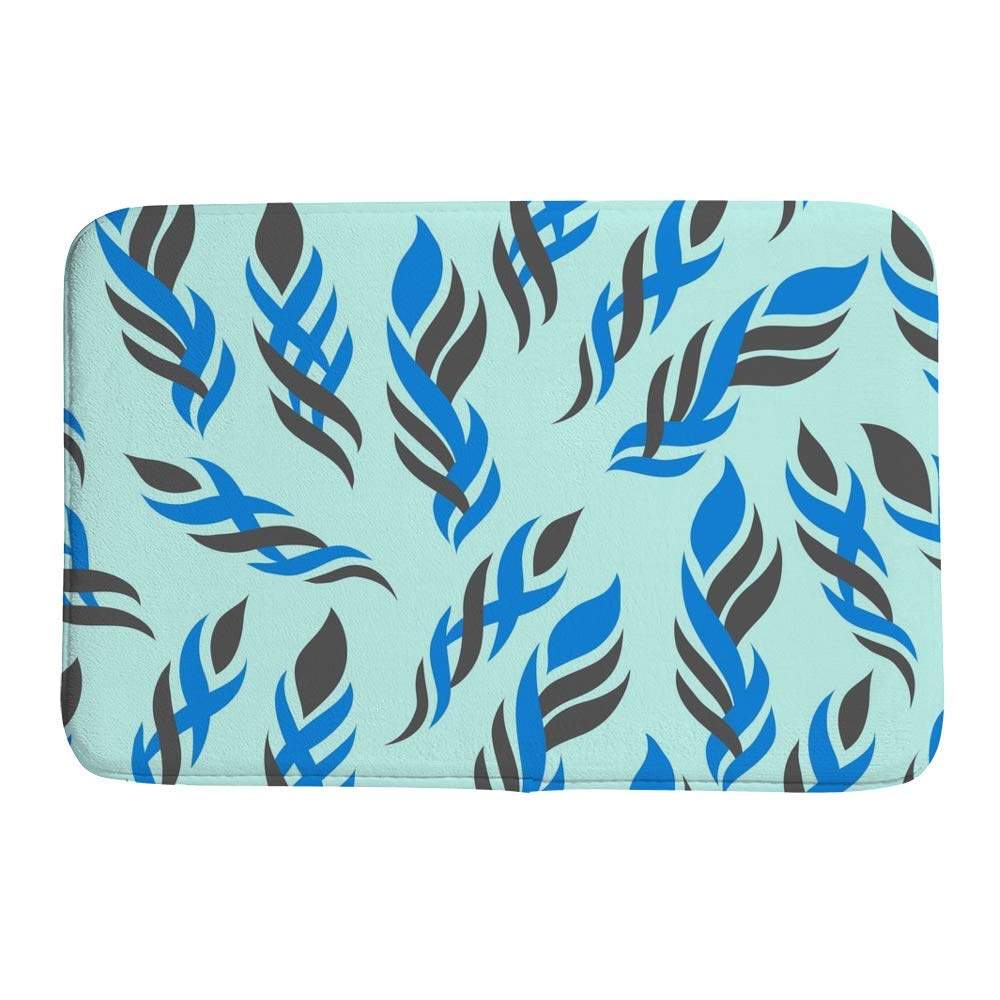 Tapis de bain antidérapant absorbant l'eau pour éviter les glissades sur carrelage