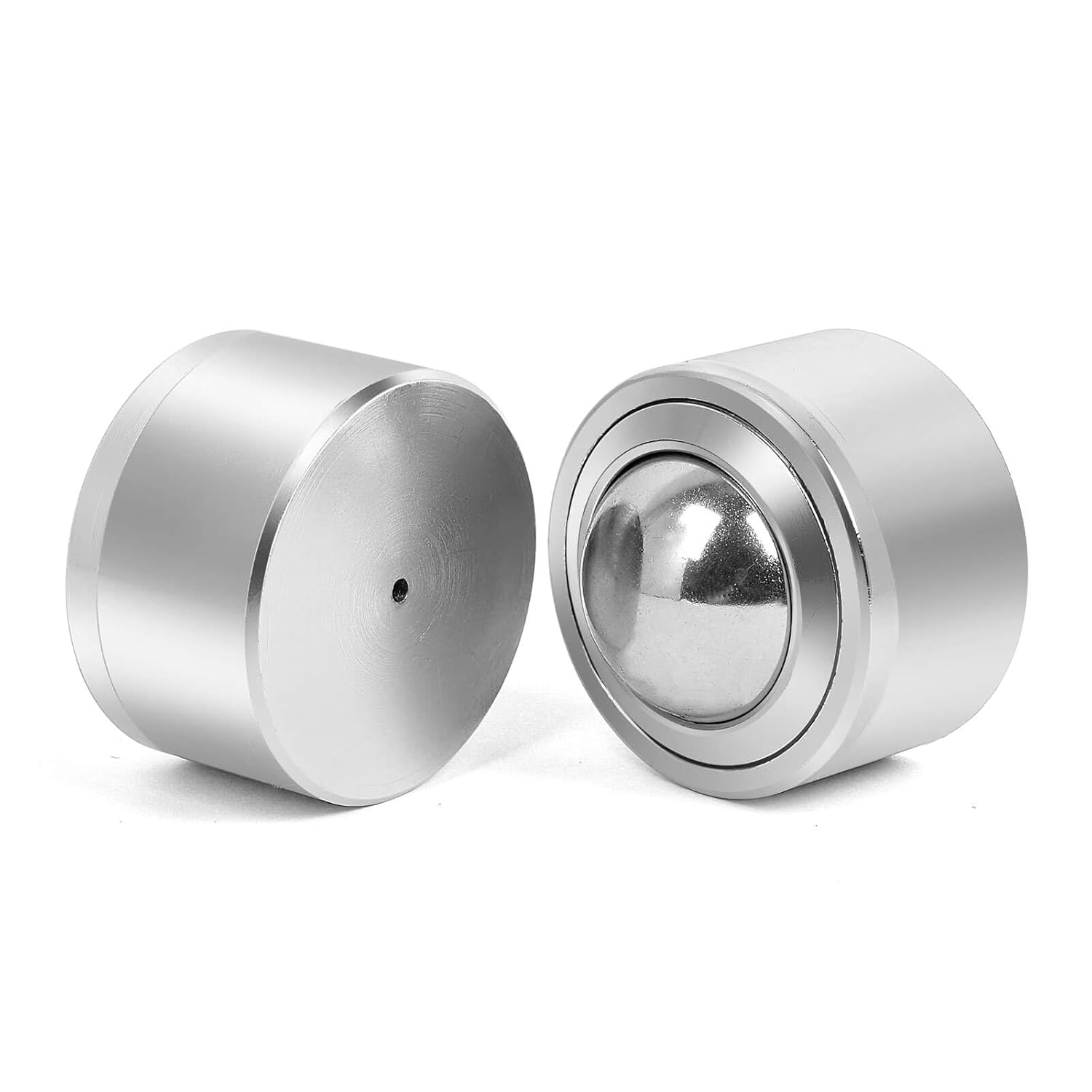 Roller Ball Transfer Bearings Casters - Heavy Duty Conveyor Ball Transfer Unit for Transmission Equipment, 15.88mm Diameter Universal Rotation Roller,528 Lbs Total Load Capacity, 6 Pieces