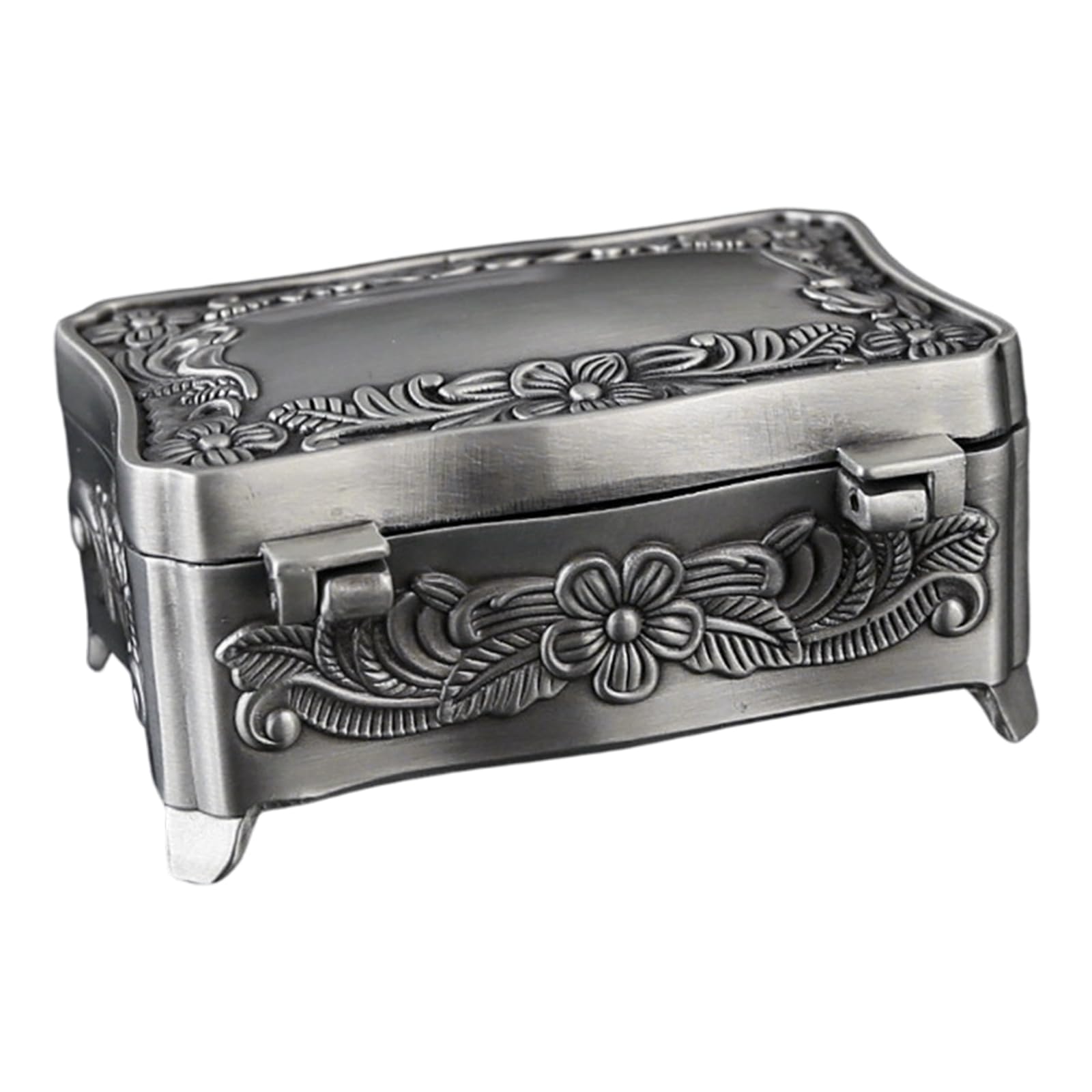 Limtula Delicate European Themed Metal Jewelry Container Elegant Display and Organization Box for Small Accessories European Fashion Jewelry Box