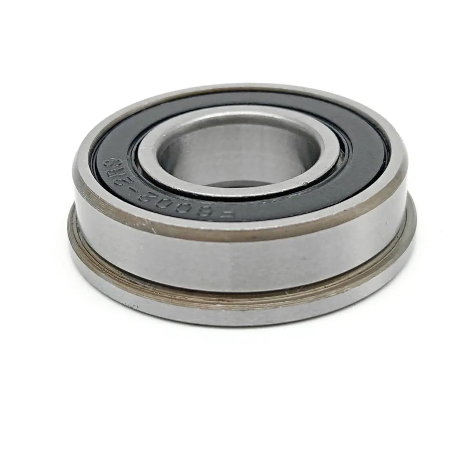 RFXOGTYFZ 10pcs F6002-2RS Flange Bearing 15x32x9mm Miniature Deep Groove Ball Sealed Bearings F6002 F6002RS