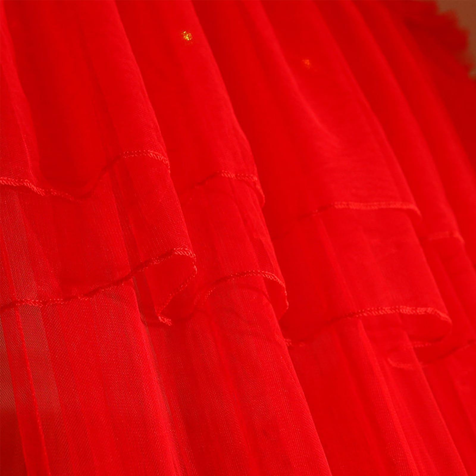 SARKEY Moskitonetz Betthimmel Für Mädchen,Transparenter Netz Kuppel Bettvorhang,Hängende Bettnetzabdeckung Für Schlafzimmer,Prinzessinnen Baldachin,Erwachsene,Hochzeit Dekoration