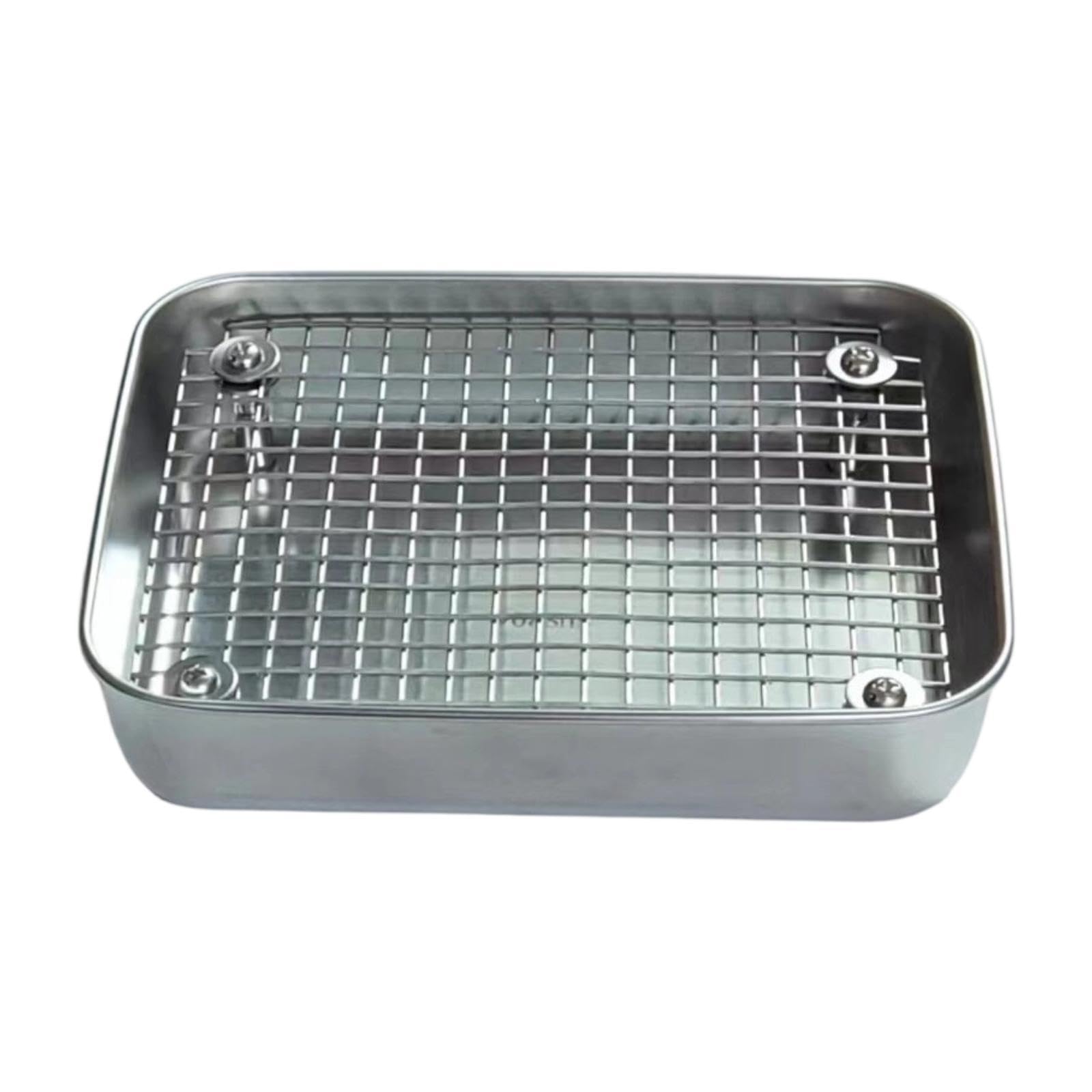 Kaninchenstreu-Toilette, Kleintier-Toilettenaufsatz, Urinauffangschale für andere Tiere, L Silver