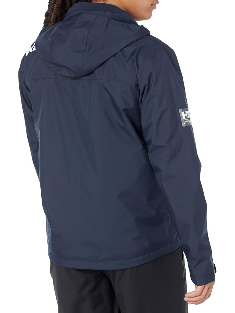 Navy Helly Hansen Crew Hooded Jacket
