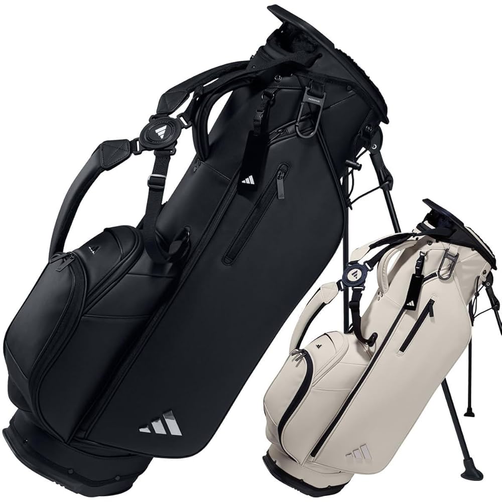 adidas アディダス スタンド式 スリムキャディバッグ【ブラック】新品 楽天市場】アディダス スタンドキャディバッグ 軽量 スリーバー