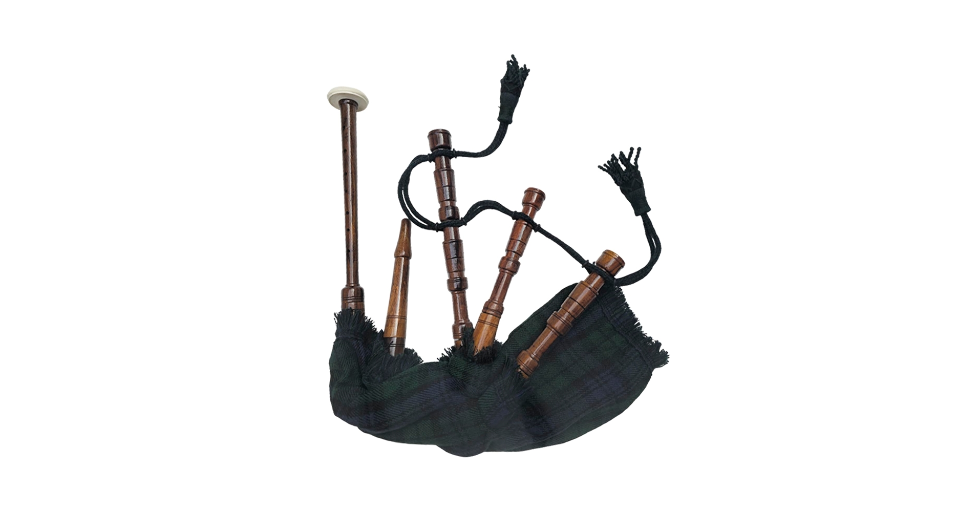 Kids Playable Mini Bagpipe Sheesham Wood Starter Instrument | Scottish