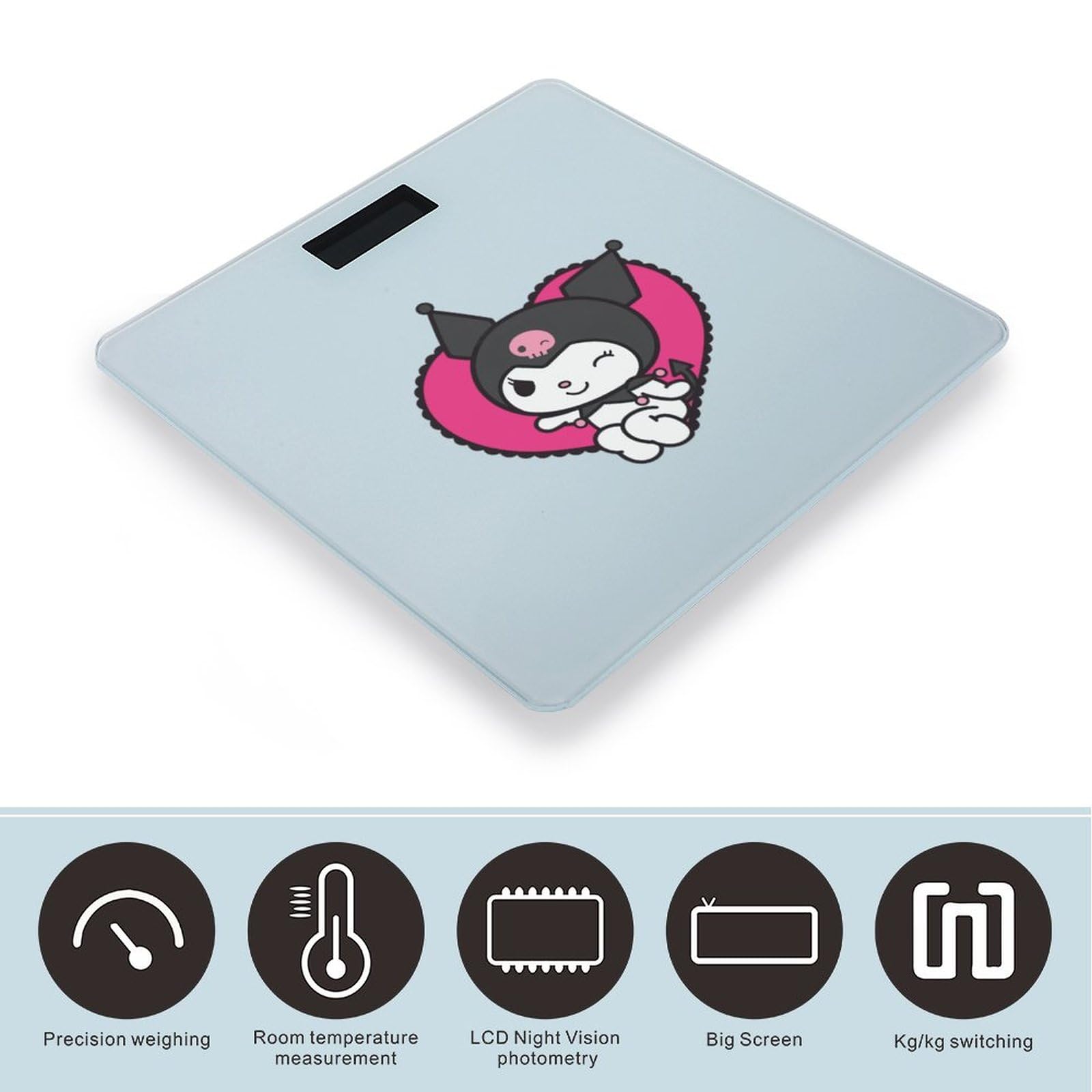 Amazon.co.jp: クロミ ちゃん マイメロディ ヘルスメーター 体重計