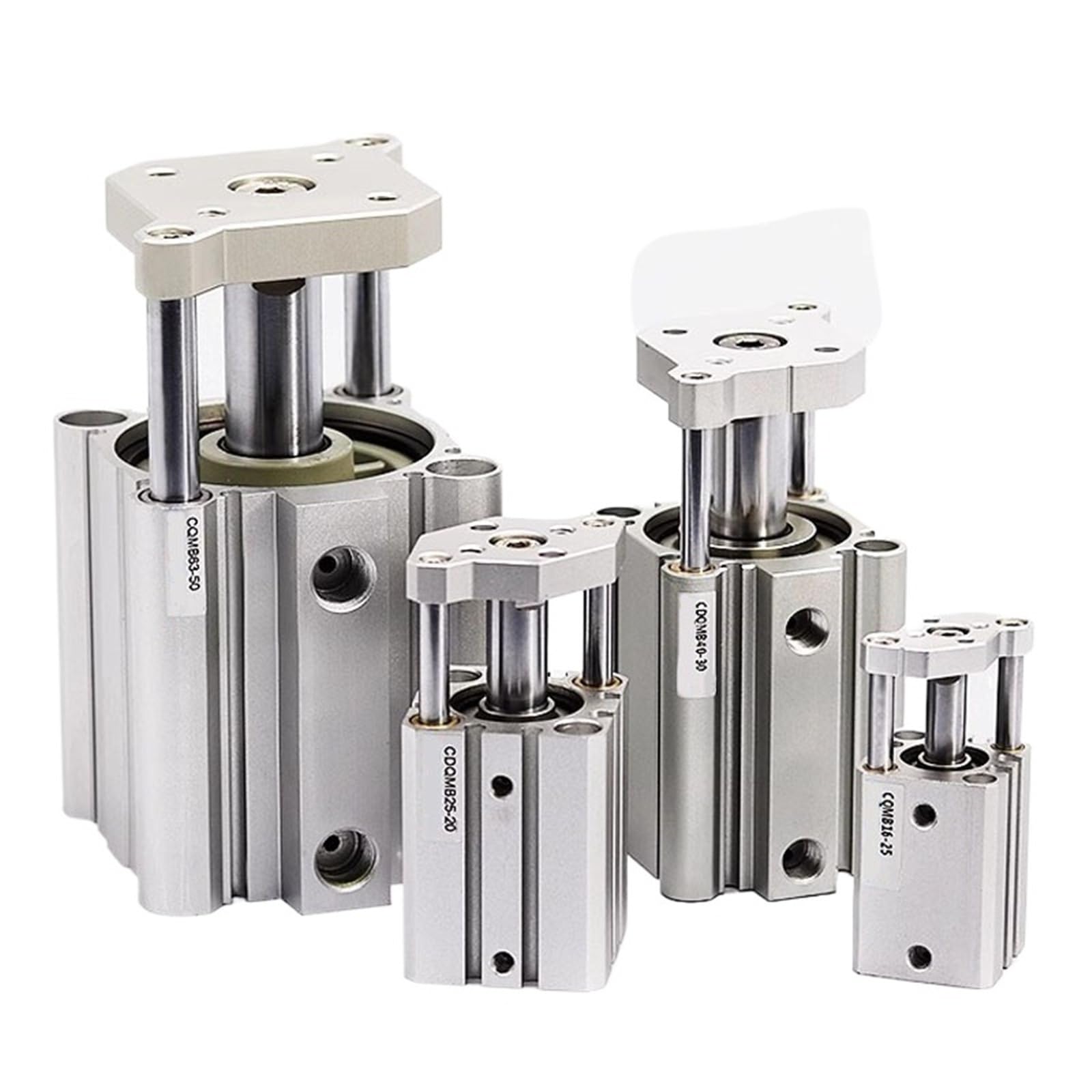 Cylindre pneumatique CQMB63 anti-torsion pour résoudre les déviations de guidage