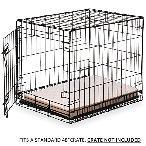 Milliard Quilted Padded Orthopedic Dog Bed, Egg Crate Foam with Plush Pillow Top Washable Cover (47 inches x 29 inhes x… - Image 5