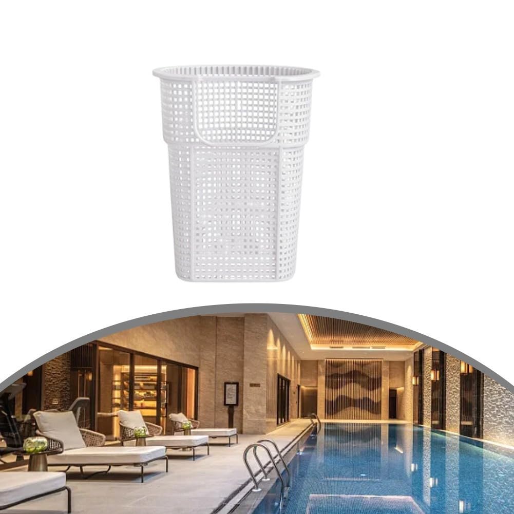 Für Hayward SPX1500LX Poolpumpenkorb, hochschlagfestes Kunststoffsieb mit verbesserter Schmutzfiltration, für Power-Flo, Power-Flo II, Easy-Clear-Modelle, einfache Installation für saubereren