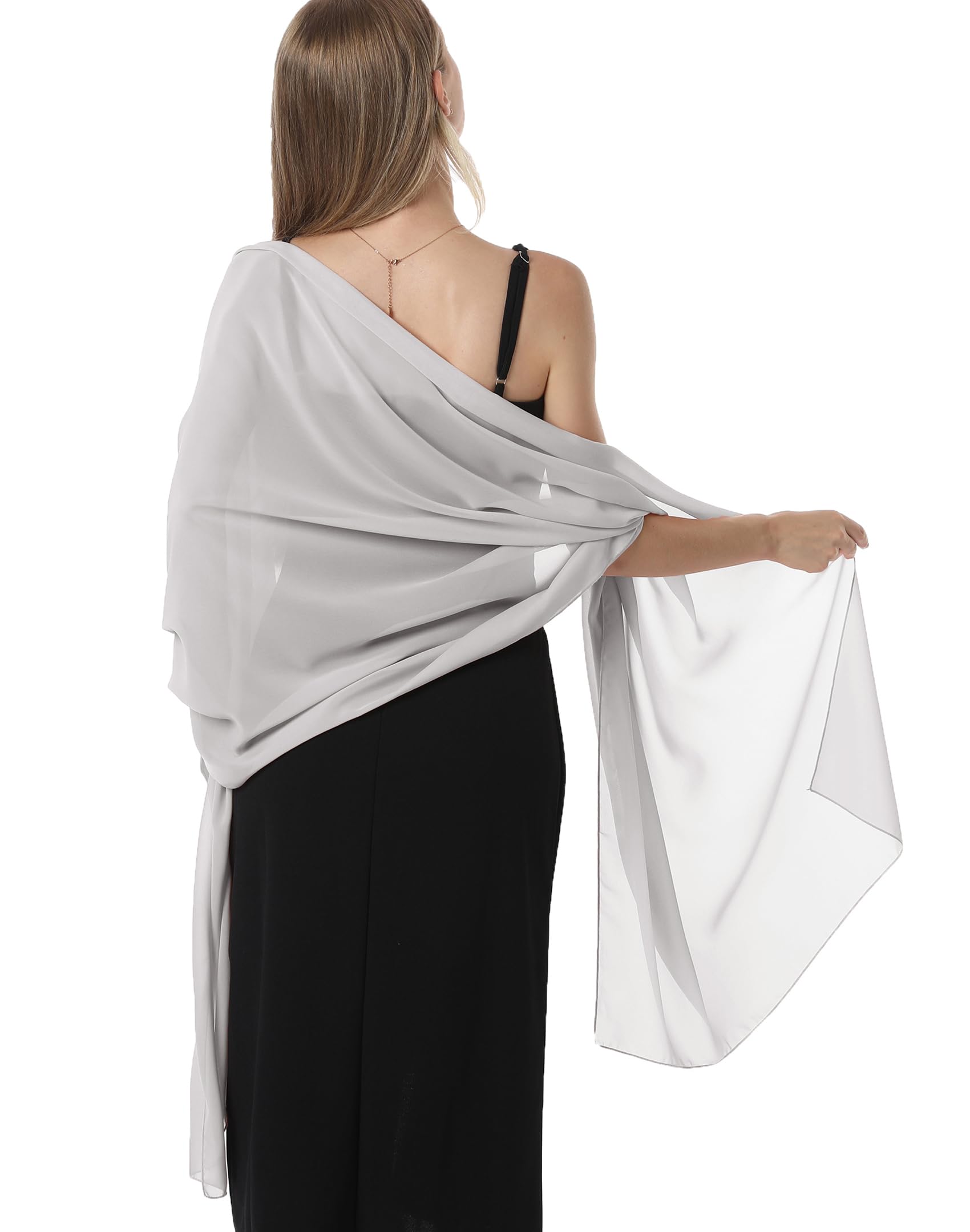 Mousseline de Soie Châle 001 Châle Femme