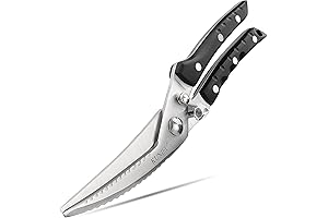 KUNIFU Poultry Shears: Enduring Kitchen Shears For Effortless Poultry Prep