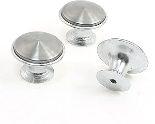 Aexit 28 x Handles & Pulls 21mm Stainless Steel Closet Cabinet Door Round Knob Pull Pull Handles Handle 3pcs