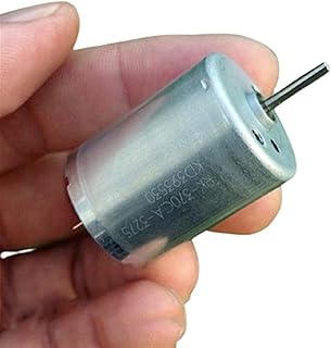 GRASAKY Model Geared 1PC DIY Toy Car Boat Model Motor, RK-370CA-3275 Motor, DC 5V 6V 12V 27300RPM 24mm, Micro 370 Motor with Carbon Brush, High Speed Large Torque Rotating Torque