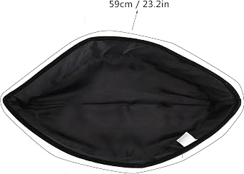 TOPINCN Soft Comfortable Muslim Hat Male Black Southeast Asian Malay Islamic Worship Foldable Deformation Portable Velvet Cardboard Fixed