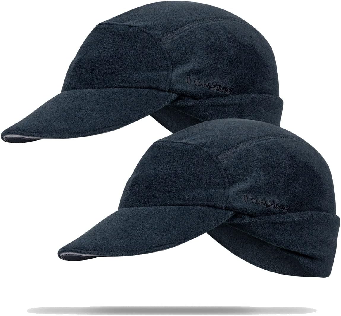 TrailHeads Fleece Ponytail Hat for Women – Trailblazer Reflective Winter Hat with Ponytail Hole for Workouts