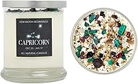 Vista 8 de Vela del zodiaco Capricornio (del 22 de diciembre al 19 de enero), vela de soja, vela de aromaterapia totalmente natural, vela del horóscopo