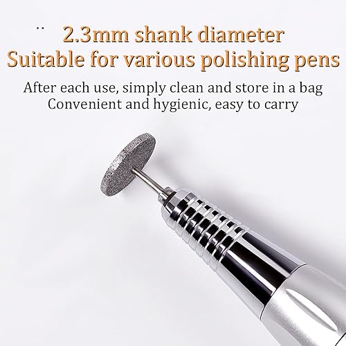 Miniatura 4 de Disco de lijado para uñas, lima eléctrica de pie, brocas para uñas de piel muerta, broca de cutícula para taladro de uñas, removedor de callos de