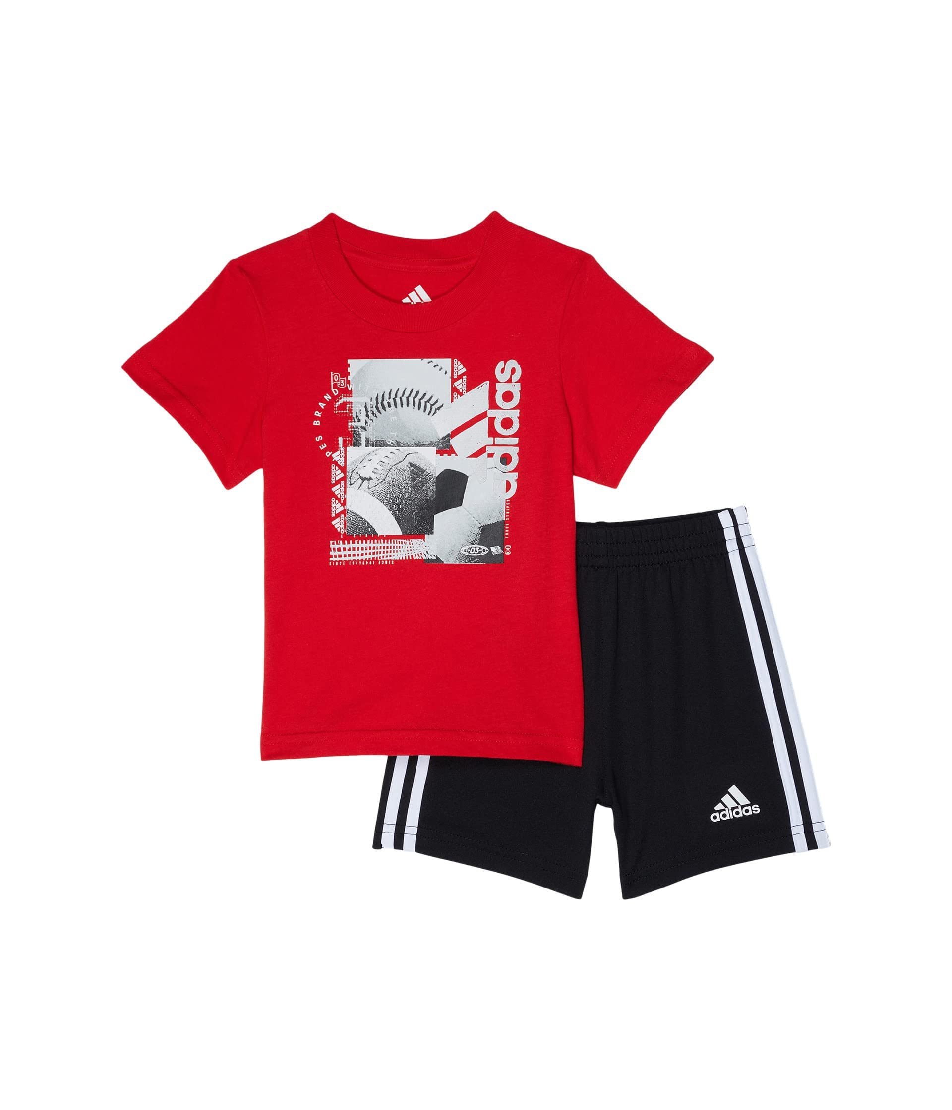 adidas Baby Boy's Tee and Shorts Set (Infant)