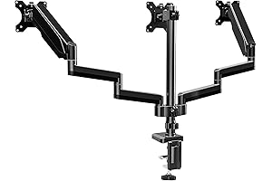 Triple Monitor Arms: Ultimate Productivity Enhancement