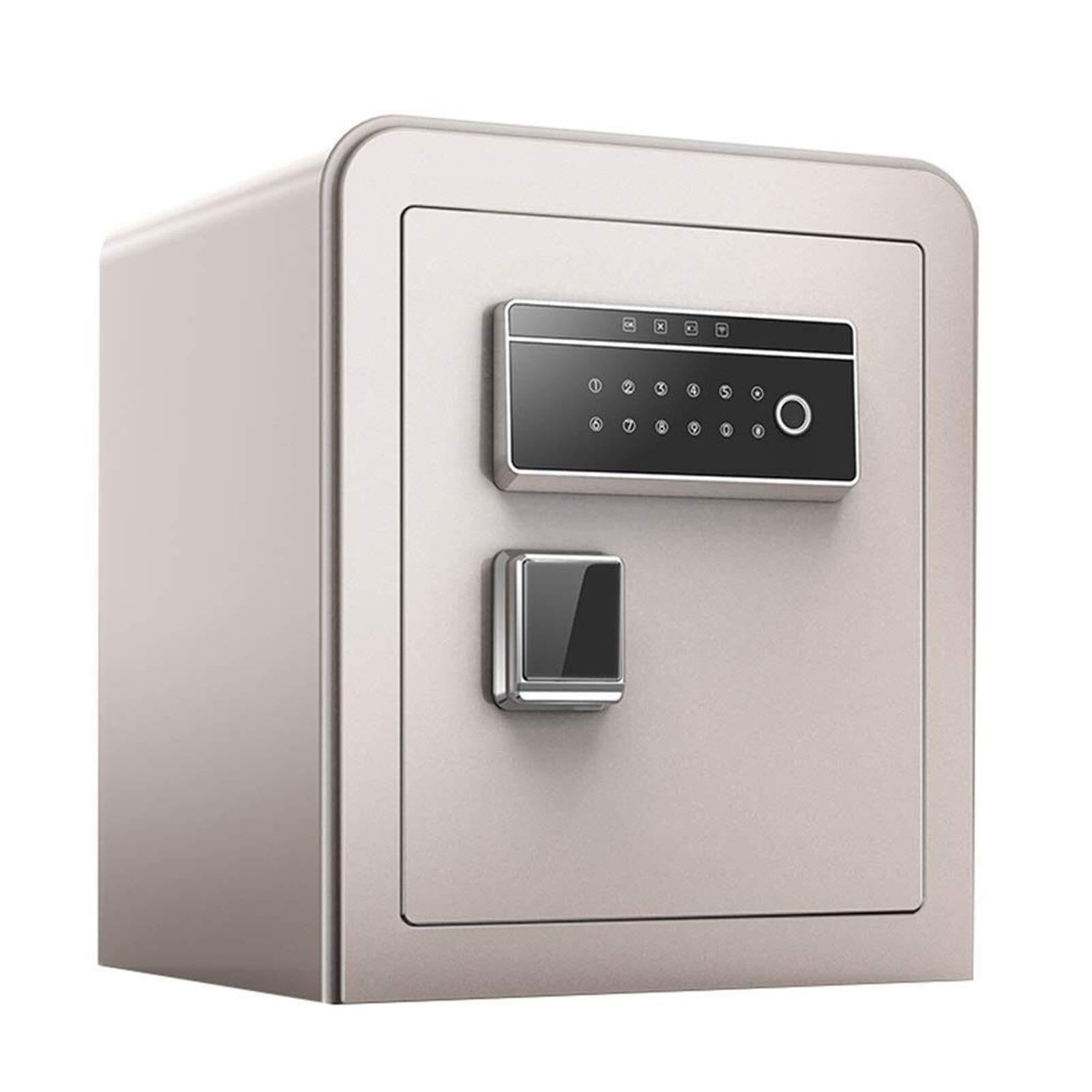 Digital Box with Electronic Password Fireproof Steel Construction for Home and Office Storage Cash Documents Valuables Files