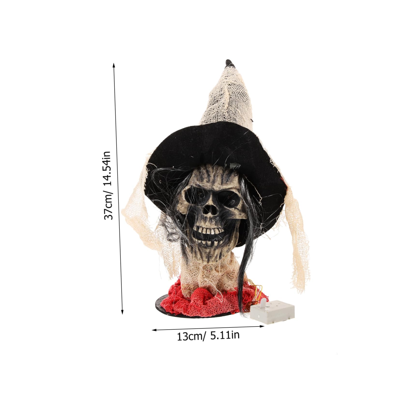 Yardwe 1pezzi Scheletro Halloween da Appendere Fantasma di Halloween Appeso Decorazioni Fantasmi Appesi Teschio Decorazione Festa Ornamento Casa Realistico