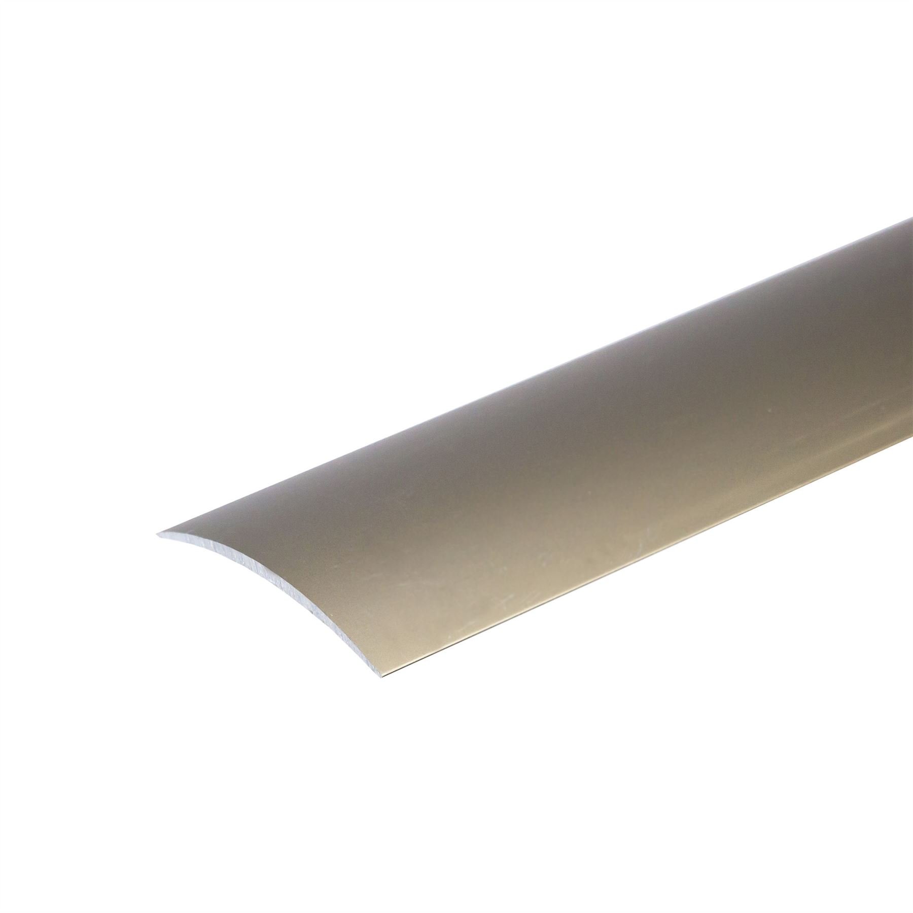 IANPAV SELF-Adhesive ANODISED Aluminium Door Floor BAR Edge Trim Threshold 930mm x 40mm A13, Champagne — image 1