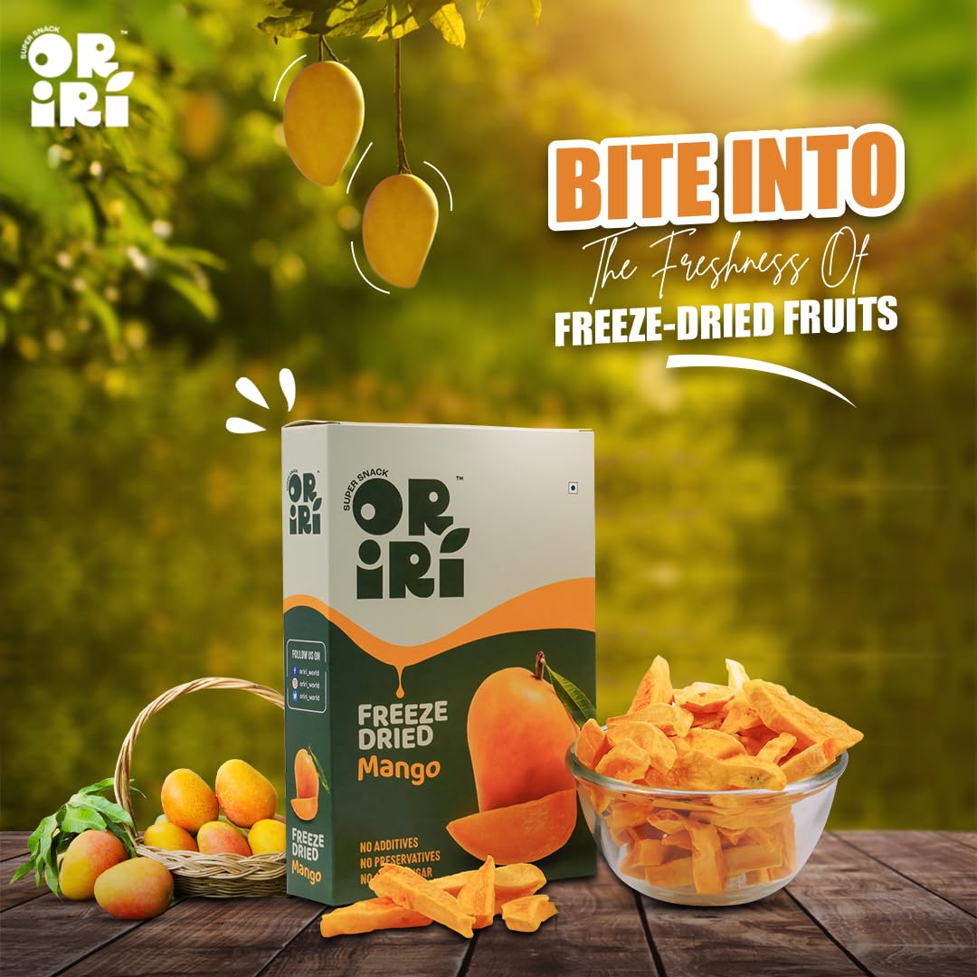 Five-Fruit Delight Gift Box by Oriri : A Healthy and Tasty Treat for Everyone | 100% Natural | Sugar free snack | Vegan | 4