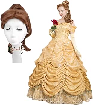 シークレットハニー　ベル　愛の芽生え　ドレス　dハロ 仮装　美女と野獣　衣装 新品 シークレットハニー 美女と野獣 愛の芽生え ドレス Dハロ