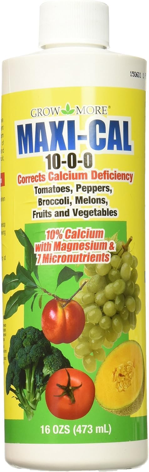Grow More Maxi-Cal (10-0-0) - 16 oz - Fertilizante de Nitrato de Calcio