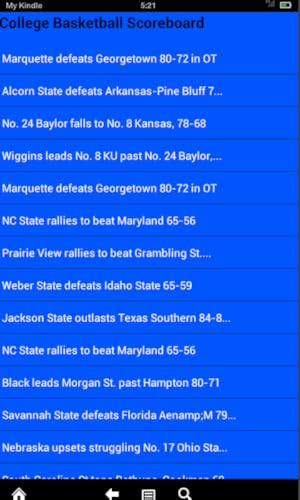 Mississippi Basketball News (Kindle Tablet Edition)