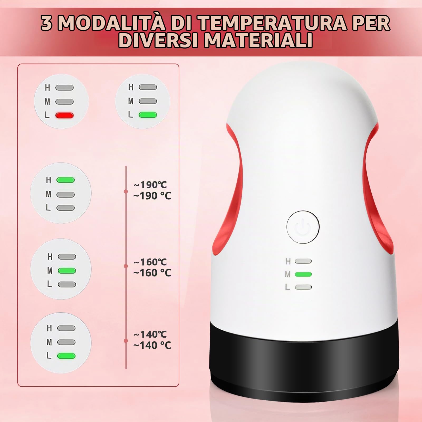 Mini Pressa a Caldo, Portatile Stampante per Tessuti, Termopressa per Maglietteper per Artigianato Vestiti Cappelli