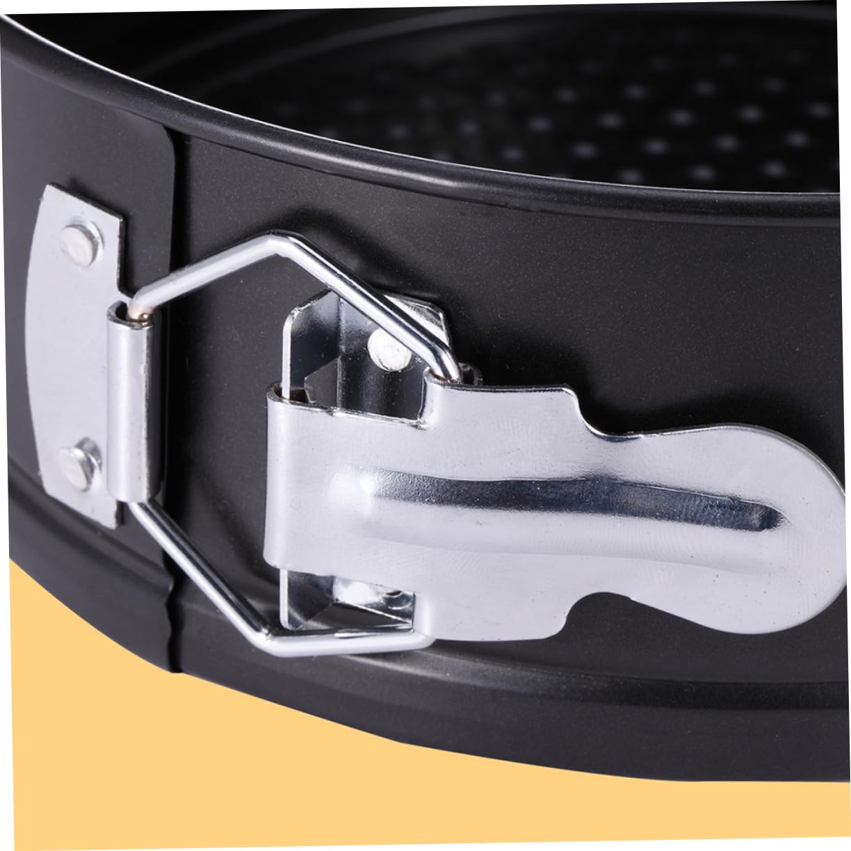 ABOOFAN 3 pcs Non Stick Cake Mold Set for Baking Cakes Cheesecakes Mousse Baking Tray for Home Professional Use Black