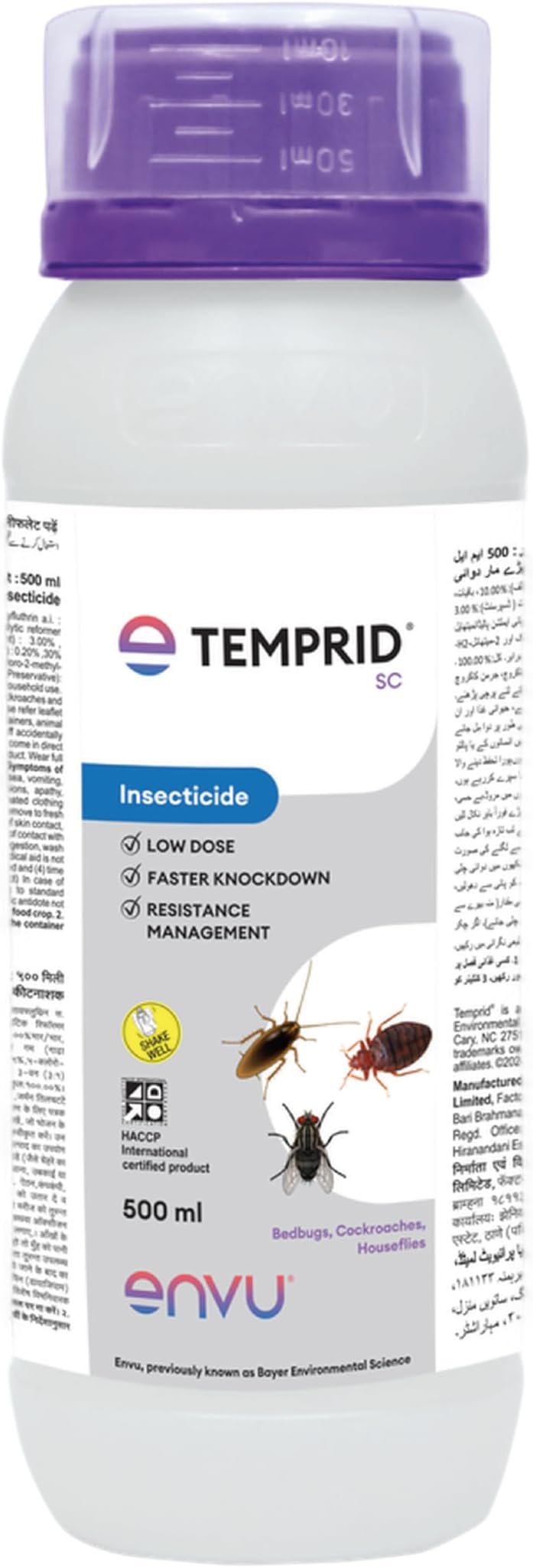 Sc For Bedbugs And Cockroaches 500Ml (1), Pack Of 1, Spray