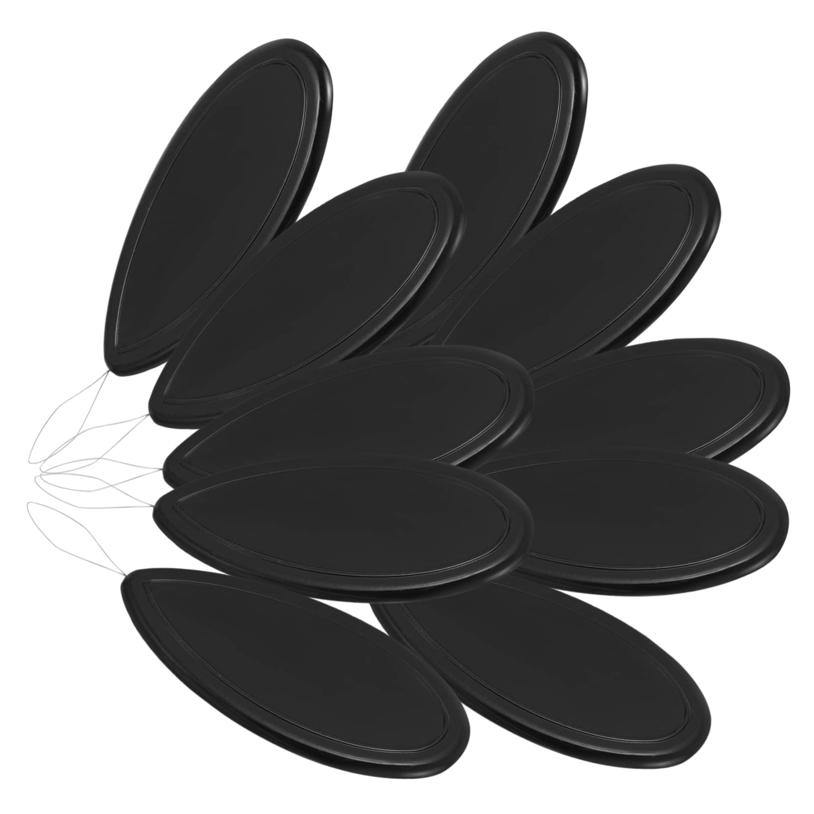 OSALADI 5 Set Fili di Aghi A Cruna Compatti Infila Ago per Filo Strumenti Manuali Prodotti per Cucire Adulti Aghi da Ricamo Strumento di Bordatura Plastica Black 20 Pezzi*5