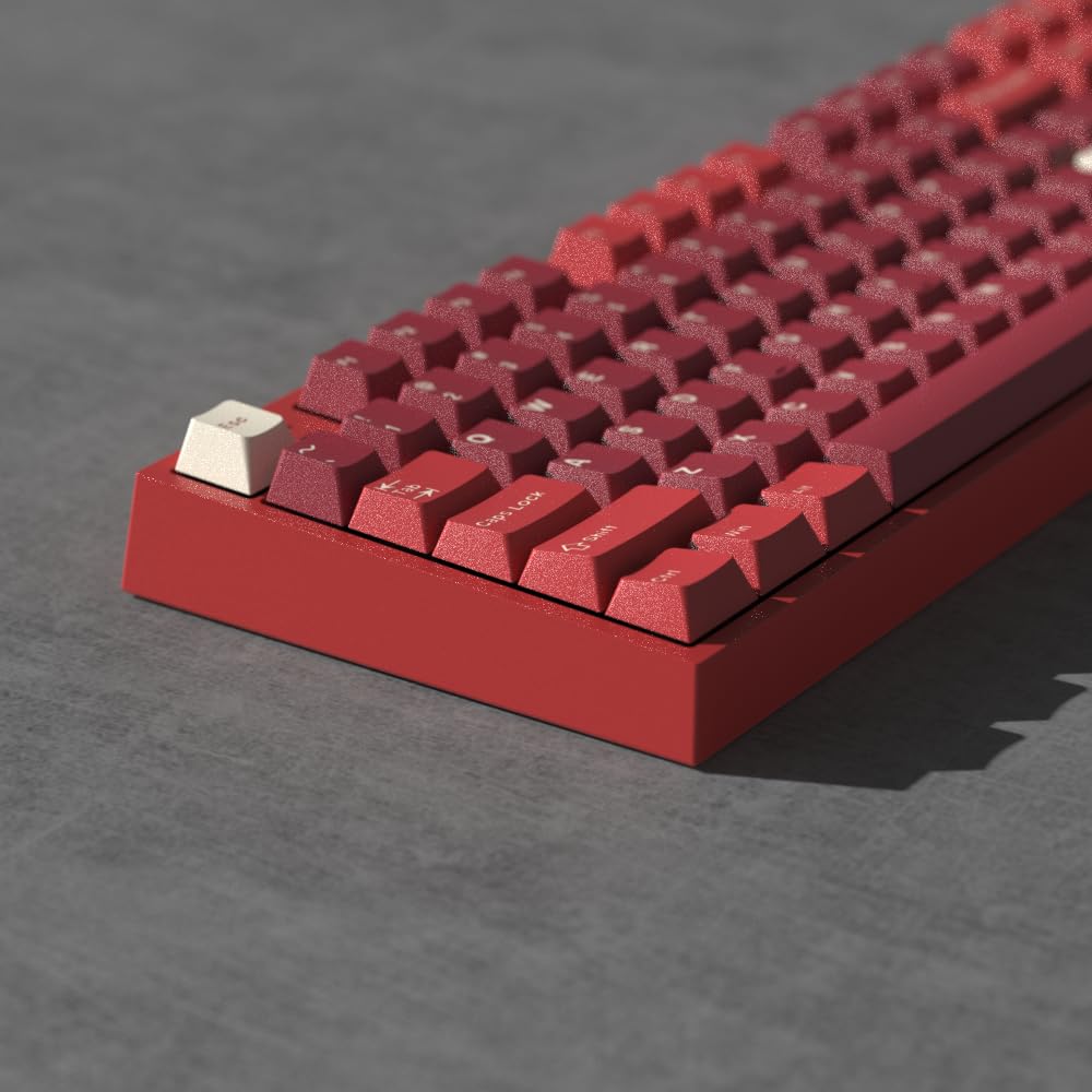 Amazon | Cherry プロファイル レッド PBT キーキャップ ダブル