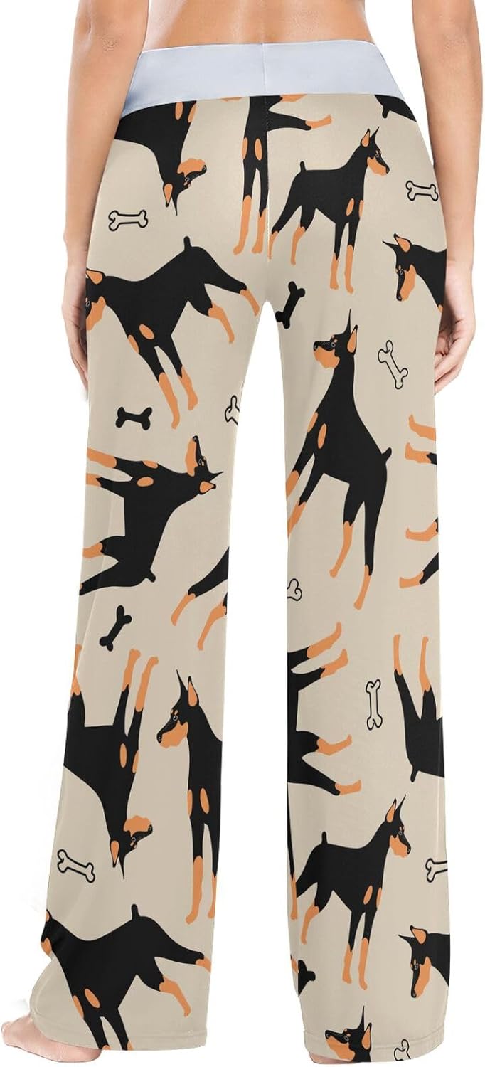 Women Pajama Pants PJs Pajama Bottoms Wide Leg Yoga Pants - Image 4