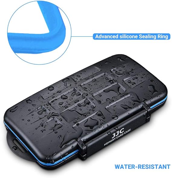 36 Slots SD Card Case Micro SD Card Case CF Card Holder Memory Card Holder Storage for 18 Micro SD Card, 12 SD SDXC SDHC Card, 6 CF Card