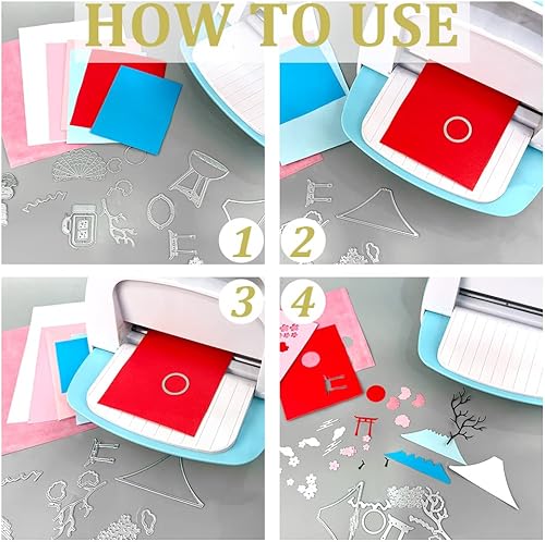 Miniatura 6 de GLOBLELAND Juego de troqueles de espantapájaros de calabaza, hojas de otoño, plantilla de estampado de girasol y cuervos, juego de troqueles de