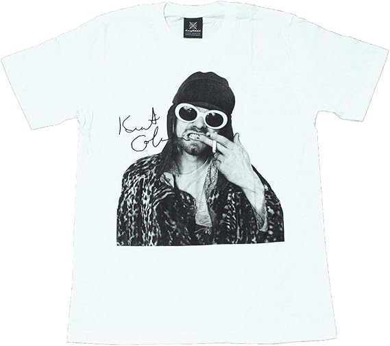 Amazon | [minlada] プリントTシャツ カート・コバーン
