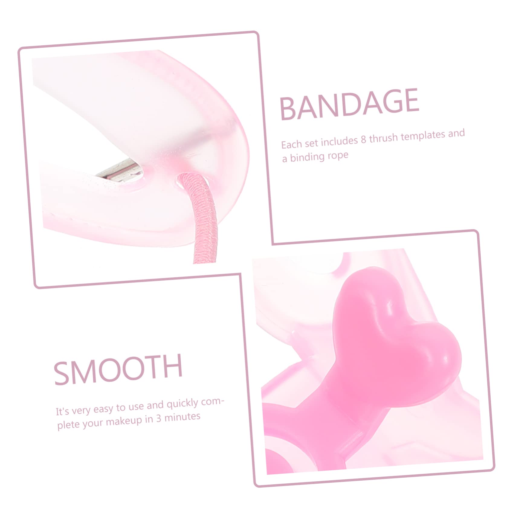 FRCOLOR 12sets Stencil Sopracciglia Riutilizzabili Modelli Portatili Per Makeup Strumenti Facili Da Usare Per Professionisti e Principianti Accessori Per Trucco Sopracciglia