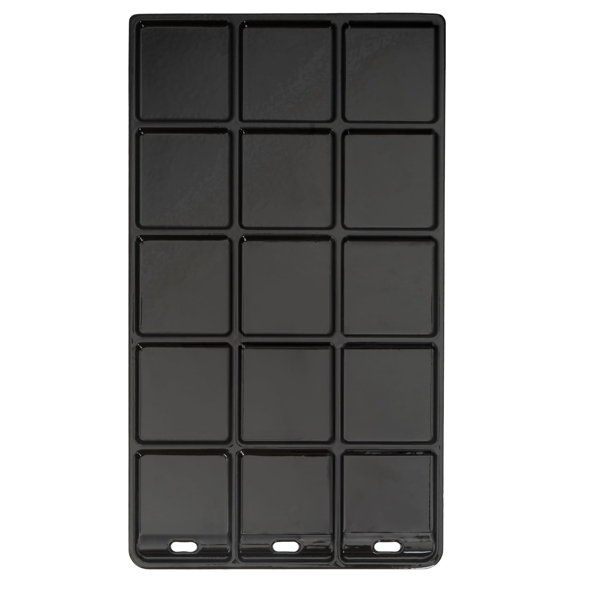 BBQ-Toro Gusseisen Grillplatte emailliert | 25,5 x 42,5 cm | BBQ Plancha, Grillplancha | Rechteckig, Universal und Massiv | Grillblech für Holzkohle und Gas, Grillzubehör, Grillpfanne, Grillschale