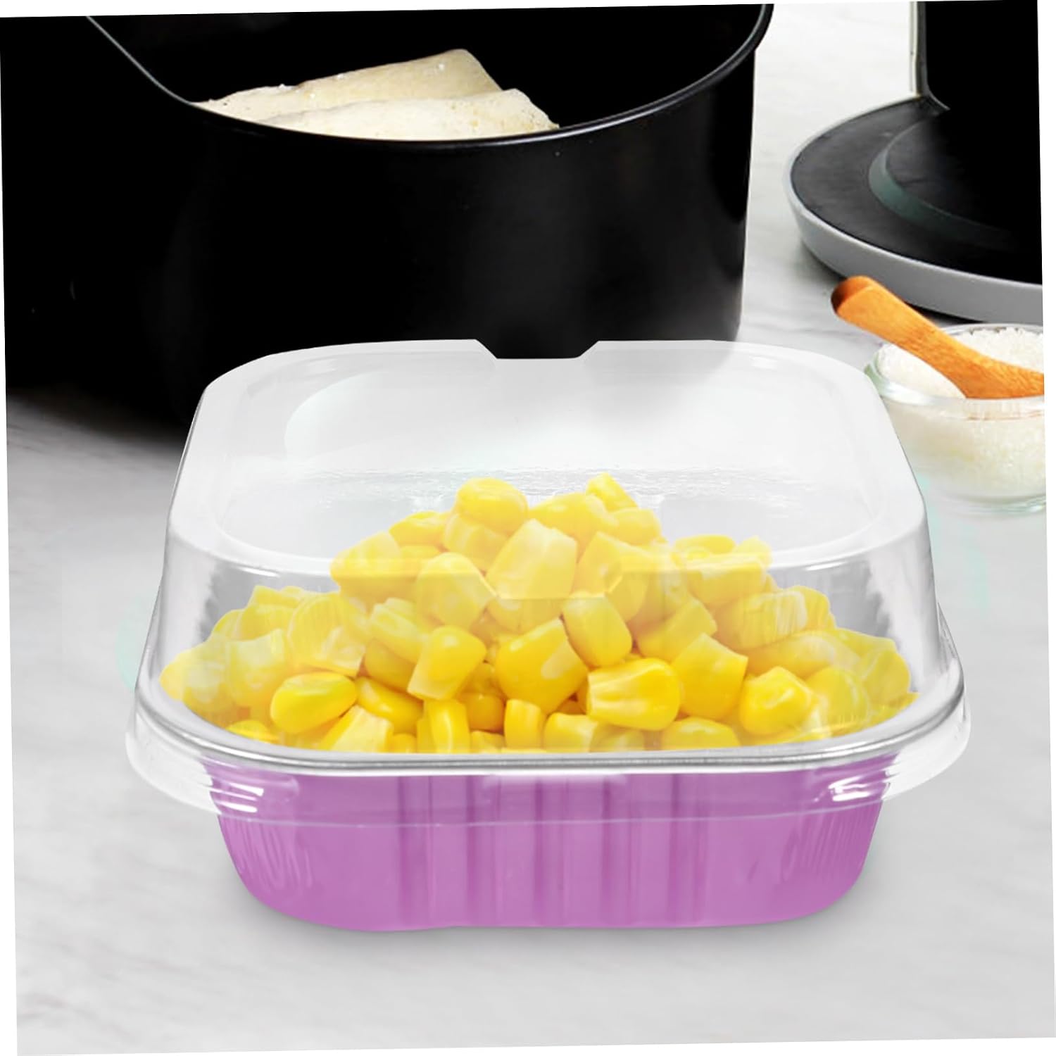 Luxshiny 60sets Cupcake Wrapping Box Cake Wrapper Cupcake Baking Supplies Pudding Pan Baking Tools Muffin Container