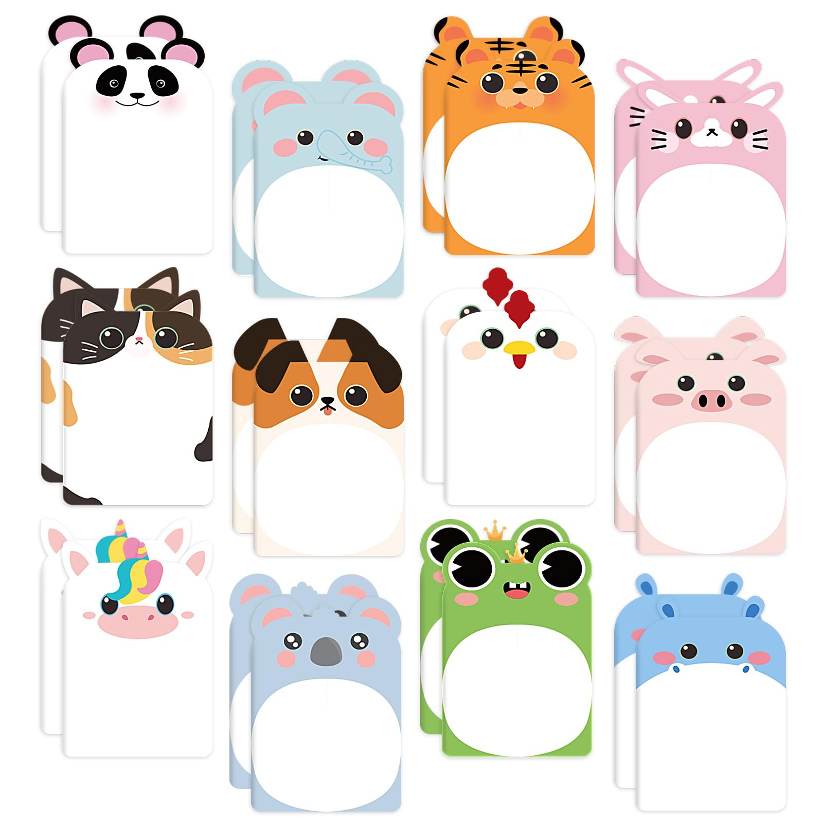 BESARME 24 Pcs Mini Notebooks fo