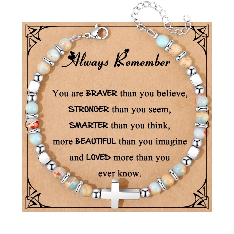 Image of JoycuFF Teen Jewelry Bracelets for Teen Teenage Gifts Ideas Trendy Stuff, 6 8 9 10 11 12 13th 16 Year Old Birthday East Christmas Gifts
