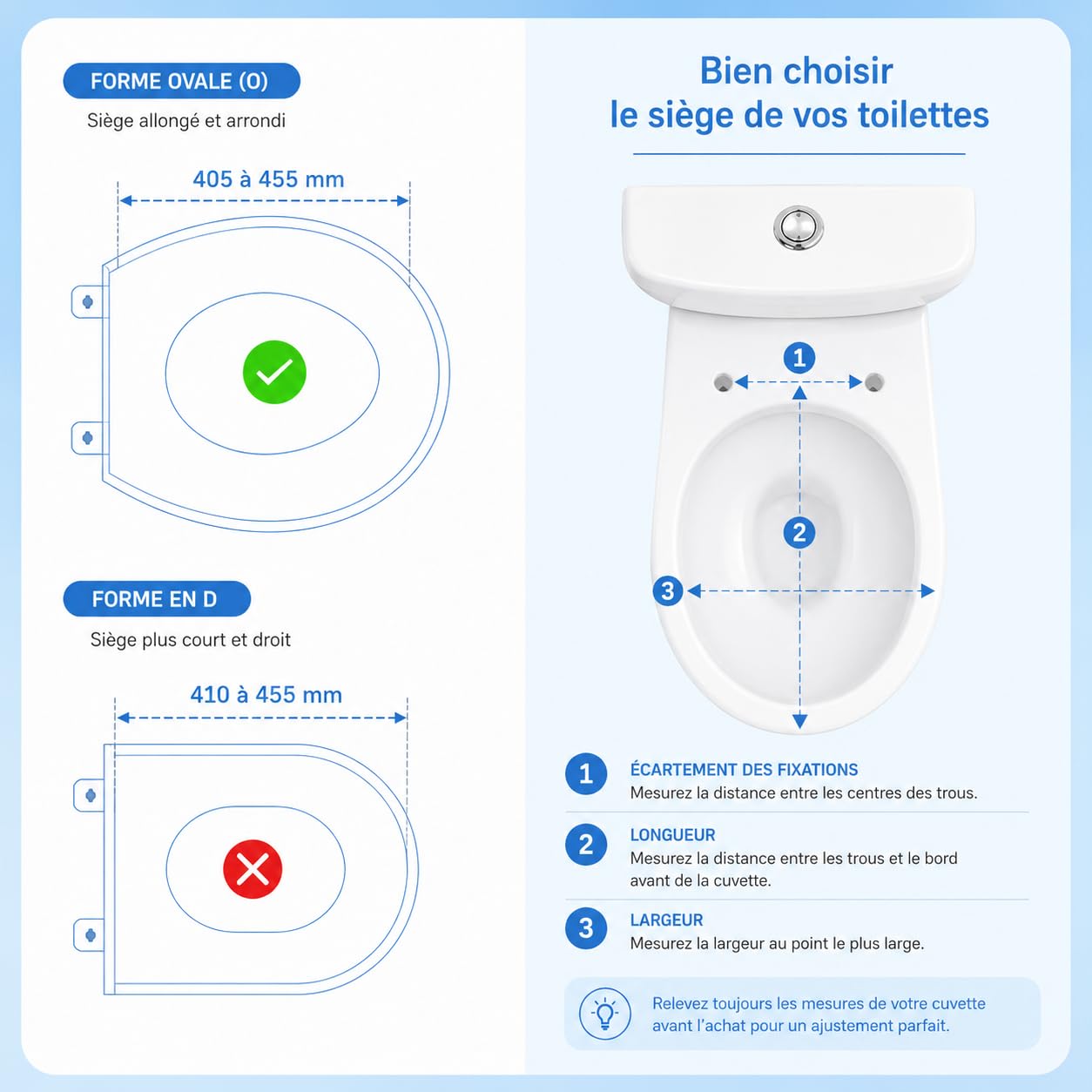 Sedile WC familiare 2 in 1 con riduttore magnetico per bambini, chiusura morbida e fissaggi regolabili, rimozione rapida (forma O)