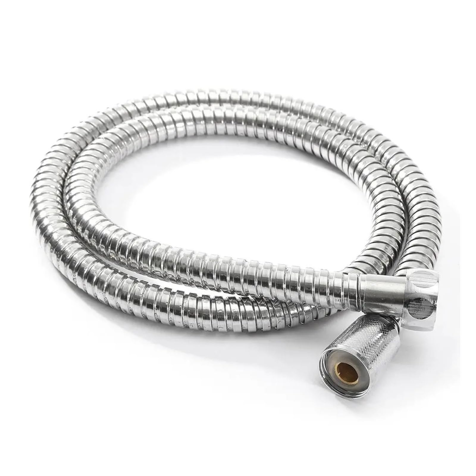 Kdberhfsa 1.5M Flexible Stainless Steel Plumbing Hose Shower Head Tube Flexible Bathroom Pipe 1-3M Bath Accessories(1.5M)