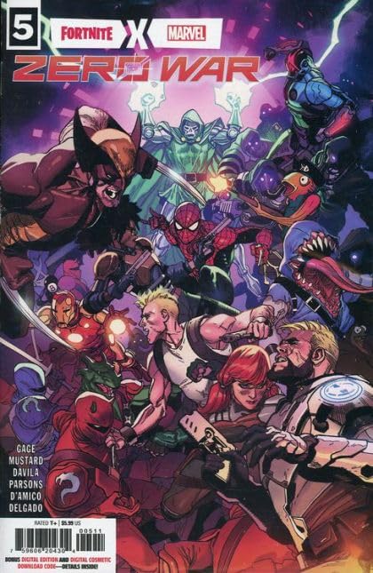 Fortnite x Marvel: Zero War | Issue#3E | Year:2022 | Series: | Carlos Pacheco Variant Comic – 1 January 2022