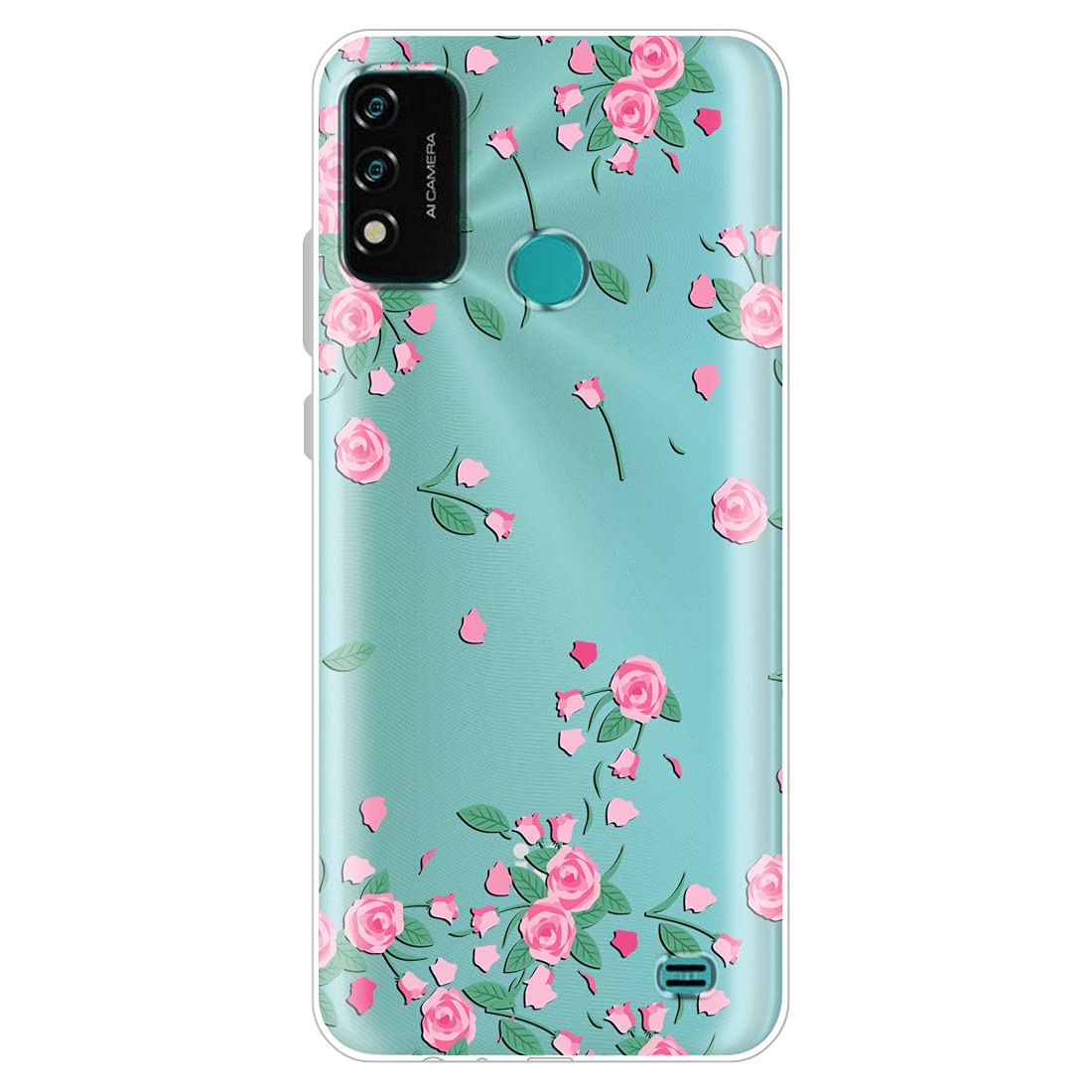 Fashionury Printed Soft Back Cover Case for Micromax in 2B /Designer Transparent Back Cover for Micromax in 2B -V072